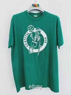 Vintage Grateful Red shirt 80's LOT TEE Boston Celtics Dead Bill Walton NBA