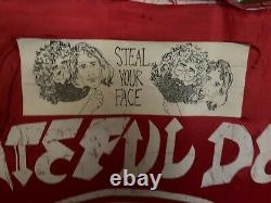 Vintage Gratetful Dead 1986 Tour Flag Banner STEAL YOUR FACE 45/45 Dylan/Petty