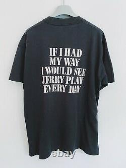 Vintage Jerry Garcia shirt RARE 90s LOT TEE JGB Grateful Dead