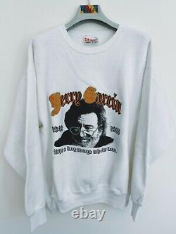 Vintage Jerry Garcia sweatshirt 1995 Grateful Dead ONE OF A KIND chainstitch