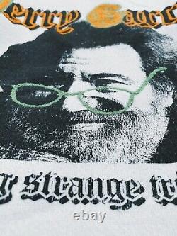 Vintage Jerry Garcia sweatshirt 1995 Grateful Dead ONE OF A KIND chainstitch