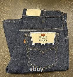 Vintage Levi's 684 Real 70's Bell Bottom Jeans Dead Stock Orange Tab 33x30 New
