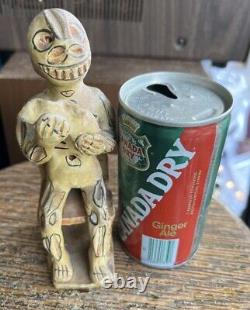 Vintage Mexican Folk Art Day of the Dead Dia De Muertos Skeleton Statue Figurine