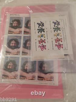 Vintage NEW 1995 International Collectors Society Grateful Dead Stamps ICS Seale
