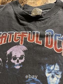 Vintage Original 1987 Grateful Dead In The Dark Touch Of Grey Band T-Shirt