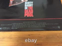 Vintage Original 1988 Clint Eastwood Dirty Harry Dead Pool Movie Film Poster