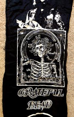 Vintage Original 1988 Grateful Dead Jerry Left Handed Wall Tapestry 67x20