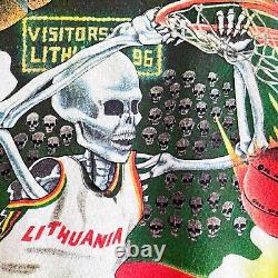 Vintage Original 1992 Lithuania Basketball Tie Tye Dye Grateful Dead Tee