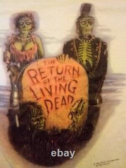 Vintage Original Return Of The Living Dead Screen Stars L XL T Shirt 1985 Orion