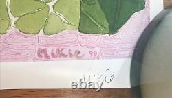 Vintage Original Set of 4 Grateful Dead Artist Signed Mickie 1999 Music Pinup