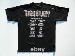 Vintage Original T-Shirt XL Body Count Ice-T 1994 Born Dead Euro Tour Tee Shirt
