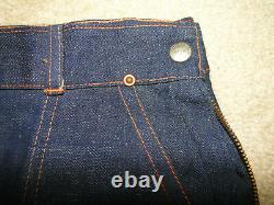 Vintage Pay master 50s Denim Jeans Made in usa Dead Stock Sz W 34x33 womens