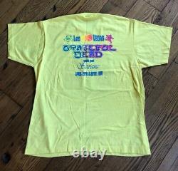 Vintage Rare Grateful Dead Las Vegas Lot T Shirt XXL Spring 1991 Santana Jerry