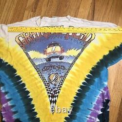 Vintage TShirt GRATEFUL DEAD TEE GDM New York City MSG Taxi LIQUID BLUE XL 90s