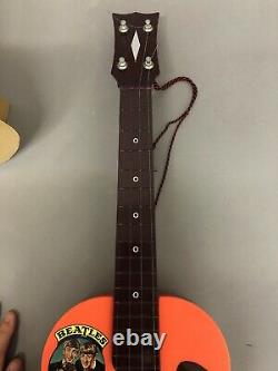 Vintage The Beatles Selcol New Beat Guitar Original Box Complete Exc Condition