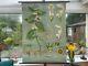 Vintage WHITE NETTLE school chart JUNG KOCH QUENTELL BOTANICAL dead nettle bee