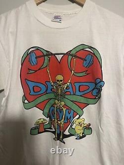 Vintage grateful dead deads gym spoof shirt medium 90s 80s Vtg GD