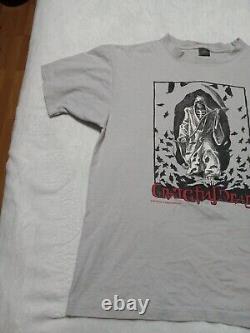 Vtg 1988 Grateful Dead Single Stitch Shirt XL Fall Tour Grim Reaper Rock Band DS