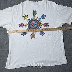 Vtg 1992 Grateful Dead Single Stitch T-shirt Mens Xl 90s Band Tee Dancing Bears