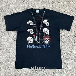 Vtg 1993 Grateful Dead Tee Sz L Liquid Blue What A Long Strange Trip Its Been