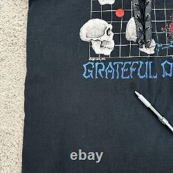 Vtg 1993 Grateful Dead Tee Sz L Liquid Blue What A Long Strange Trip Its Been