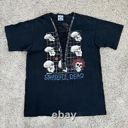 Vtg 1993 Grateful Dead Tee Sz L Liquid Blue What A Long Strange Trip Its Been