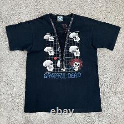 Vtg 1993 Grateful Dead Tee Sz L Liquid Blue What A Long Strange Trip Its Been