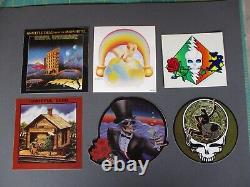 Vtg 1994, 90s Grateful Dead Stickers & Other Items, Vince Welnick Autograph