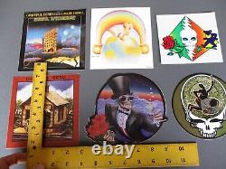 Vtg 1994, 90s Grateful Dead Stickers & Other Items, Vince Welnick Autograph