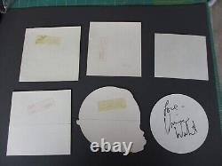 Vtg 1994, 90s Grateful Dead Stickers & Other Items, Vince Welnick Autograph