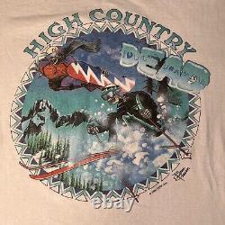 Vtg 1994 Grateful Dead High Country Tshirt Single Stitch Distressed Band Tee