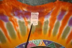 Vtg 1995 Grateful Dead Northwest Summer Tour Tie Dye T Shirt 3xl Steal Your Face