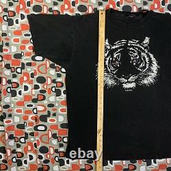 Vtg 1996 GRATEFUL DEAD Tiger With Lightning Eyes L/XL Single Stitch T-shirt RARE