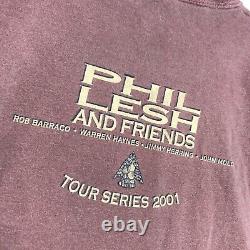 Vtg 2001 Phil Lesh & Friends Grateful Dead Tee T Shirt L Large ROAM THE WEST