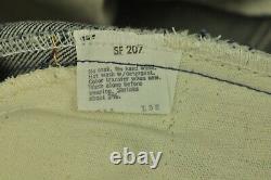 Vtg. 70's Dead Stock Levi's 646-0217 Denim Bell Bottom Jeans 36 z 32 USA Made #8
