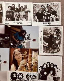 Vtg 70s 80s Grateful Dead Jerry Garcia Photo Memorabilia Lot Postcards More