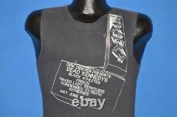 Vtg 80s DEAD KENNEDYS 1984 ON BROADWAY SAN FRANCISCO SLEEVELESS t-shirt SMALL S