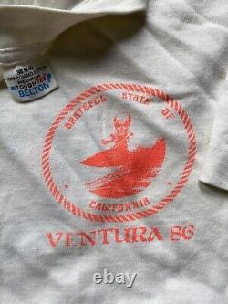 Vtg 80s Grateful Dead Shirt S Rick Griffin 1986 ventura surf Psychedelic hippie