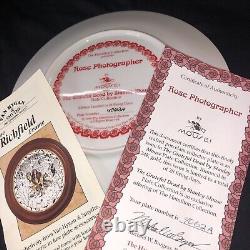 Vtg 90s Grateful Dead Stanley Mouse Hamilton Collection Plate Lot Of 7x 24k RARE