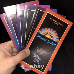 Vtg 90s Grateful Dead Stanley Mouse Hamilton Collection Plate Lot Of 7x 24k RARE