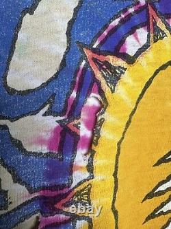 Vtg 90s grateful dead t shirt Tie Dye Original Single Stitch XL Rare