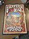 Vtg GRATEFUL DEAD Poster WORLD TOUR 1990 Without A Net