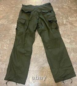 Vtg Military Wind Resistance OG-107 Tropical Trousers Sz M Dead Stock