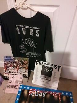Vtg Original DEAD KENNEDYS tour Shirt With Original FRANKENCHRIST Album In