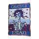 Vtg Rare 1980s Grateful Dead Blanket / Tapestry Approx 68 X 46 Bertha Skull