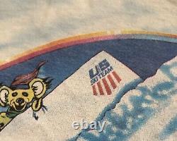 Vtg US Ski Team Grateful Dead T Shirt XL 1994 Tour Skeleton Not Fade Away USA