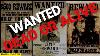 Wanted Dead Or Alive Vintage Criminals Dark Facts