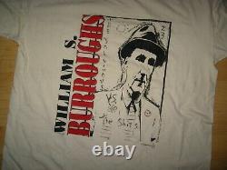 William S. Burroughs Tee Vintage 1995 Beat Generation Author T Shirt XLarge
