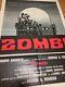 ZOMBI Dawn of the Dead (1978) Vintage Original Movie Promotion Poster Italy