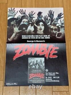 ZOMBI/Dawn of the Dead (1978 film) Vintage Original Movie Poster 11×16 inch